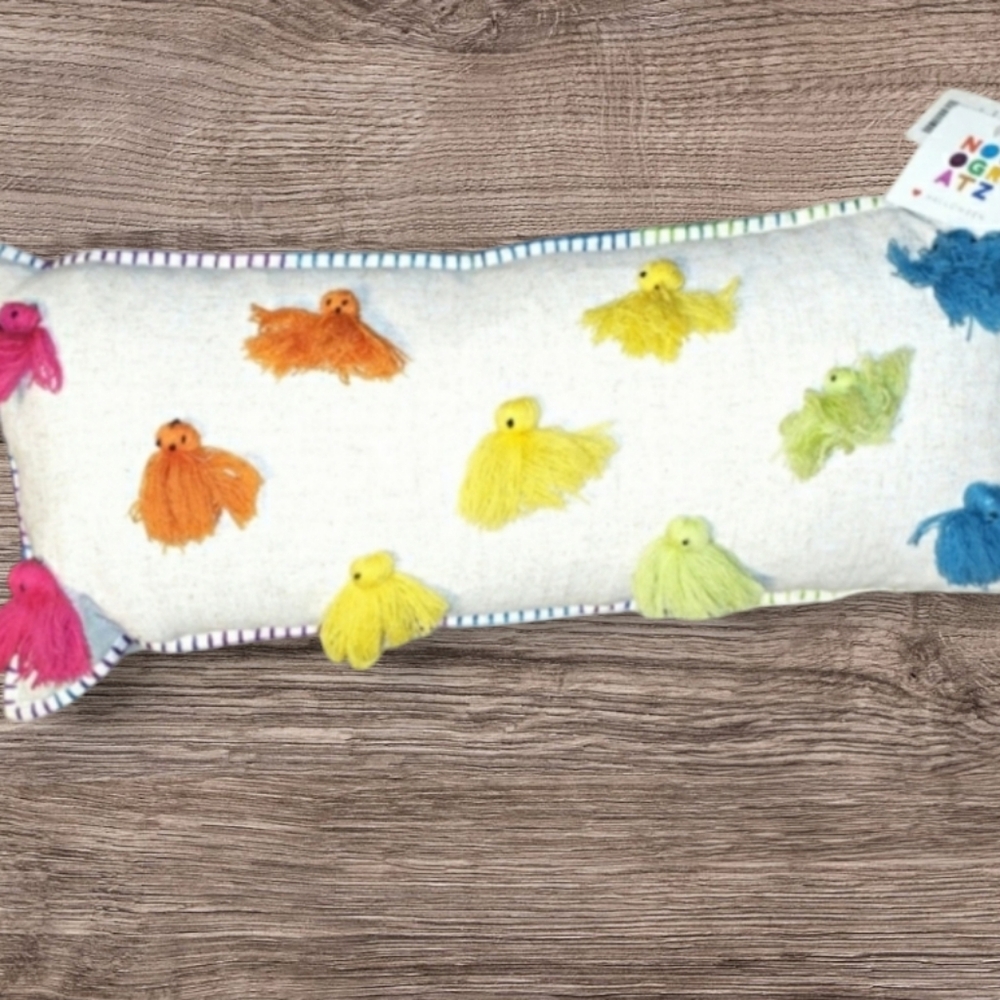 New Halloween Rainbow Ghost Long Pillow TJ Maxx